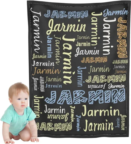 Miniatura 20 de Manta personalizada para niño, manta suave para regalo de cumpleaños de bebé Color: 14