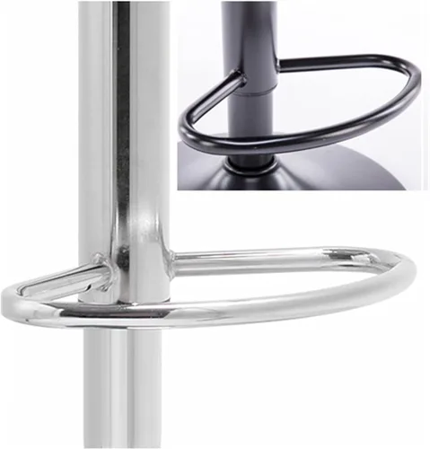 Miniatura 4 de Taburetes de bar altos de piel sintética mate para sala de estar, silla de bar, respaldo de muebles de cocina, taburete alto, taburete nórdico