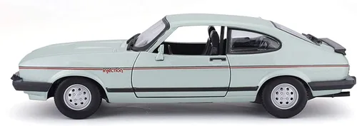 Miniatura 6 de Bburago - Modelo a escala 1/24 compatible con Ford Capri 1600 GT 1982 (verde)