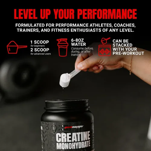 Miniatura 6 de ProSupps Monohidrato de creatina en polvo para hombres y mujeres, sin sabor, 5000 mg de creatina micronizada, suplemento de entrenamiento