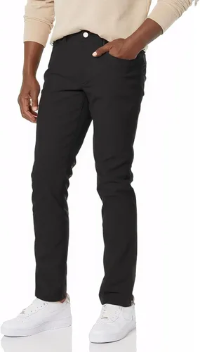 Miniatura 4 de TEGIAS Jeans de Cuadros Elásticos de Ajuste Ceñido para Hombre, Comodidad Clásica, Ajuste Regular