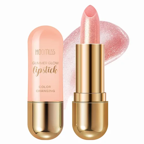 Miniatura 13 de Bálsamo labial de flores, lápiz labial que cambia de color para una sombra rosa perfecta, bálsamo labial de pH único para tus labios, bálsamo