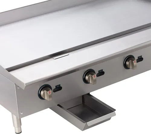 Miniatura 2 de Winco Plancha comercial de gas natural, 48