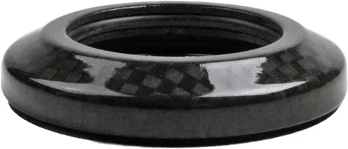 Worlds LIGHTEST - Espaciador cónico de carbono para auriculares integrados de 1-1/8" Altura: 0.315-1.181 in, Acabado: Brillante o Mate