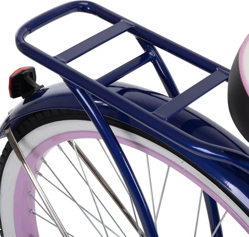Miniatura 6 de Huffy Cruiser Bike, Fairmont or Woodhaven Model, 20/24/26 Inch Sizes, Perfect for Casual Rides, Ergonomic Design, Rear Rack and Basket on Woodhaven