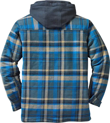 Miniatura 3 de Legendary Whitetails Chaqueta tipo camisa con capucha Maplewood para hombre
