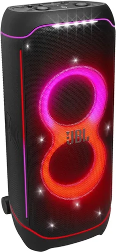 JBL Partybox Ultimate - Altavoz multiusos para fiestas, con conectividad Wi-Fi y Bluetooth, inalámbrico, espectáculo de luces, IPX4 resistente a