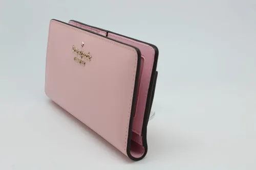 Miniatura 5 de Kate Spade New York Staci Saffiano - Cartera plegable de piel grande y delgada