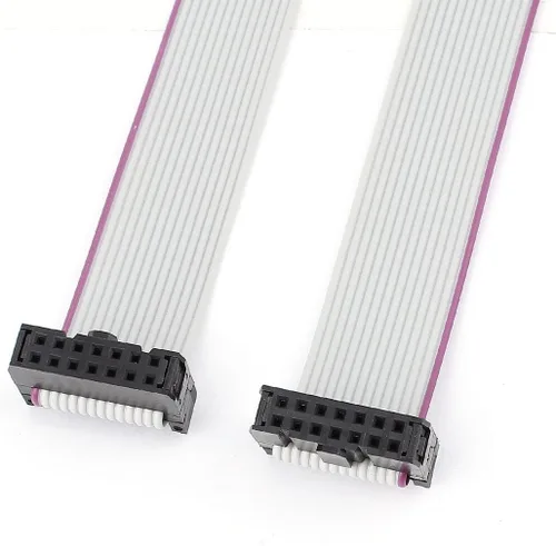Miniatura 2 de uxcell IDC - Cable de cinta plano de 14 pines hembra a hembra