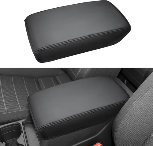 Miniatura 13 de INTGET Funda de consola central para accesorios Honda HRV/HR-V 2026 2023 2024 2025 Funda protectora de tapa de caja de reposabrazos de cuero