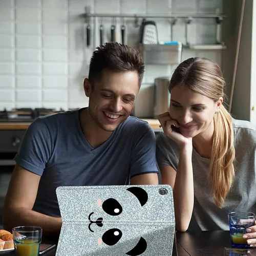 Miniatura 127 de Funda para tablet Fire 7 (12ª generación, versión 2022), delgada, a prueba de golpes, delgada, de piel sintética, con función de apagado/encendido