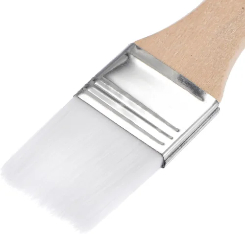 Miniatura 3 de uxcell 36 pinceles de pintura de 5.5 pulgadas de ancho con cerdas de nailon suave con mango de madera para pared, gabinetes, cercas blancas