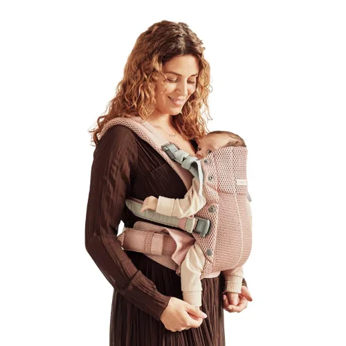 Miniatura 11 de BabyBjörn Portabebés Harmony, Antracita, Malla 3D Portabebés ergonómico 3-en-1; Posiciones soportadas para recién nacido, boca dentro, boca fuera