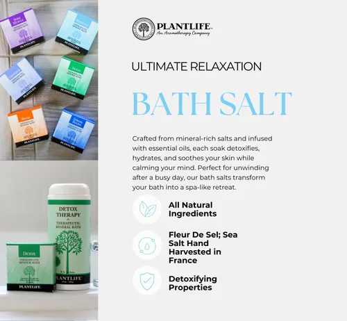 Miniatura 2 de Plantlife Balance Therapy - Sales de baño de aromaterapia naturales directamente de la planta, equilibrar, calmar y liberar tensión en el cuerpo