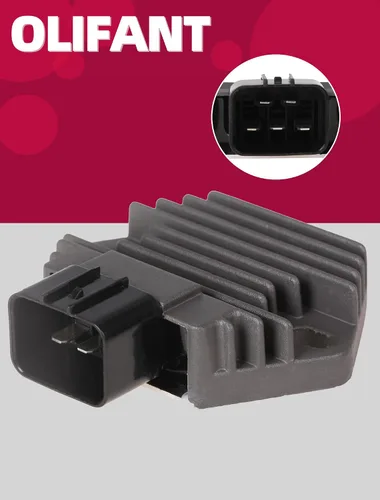 Miniatura 4 de Regulador de Voltaje Rectificador para Honda Rancher 350 2000-2006/Foreman 400 1995-2003/Foreman 450 1998-2004 Reemplaza 31600-HM7-003 31600-HN5-671