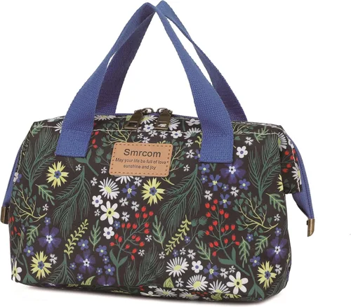 Miniatura 29 de Bolsa de maquillaje Smrcom Bolsa de cosméticos para mujeres y niñas Bolsa de maquillaje de viaje Bolsa de aseo con cremallera Bolsa organizadora