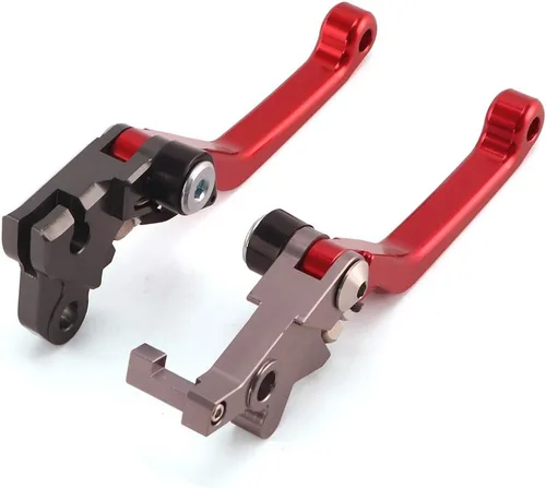 Miniatura 23 de Palancas de freno de embrague plegables para motocicleta CNC Billet Pivot para CRF250R CRF450R 07-19 CRF450RX 17-19 CRF250RX 2019 CRF 250R 450R Negro