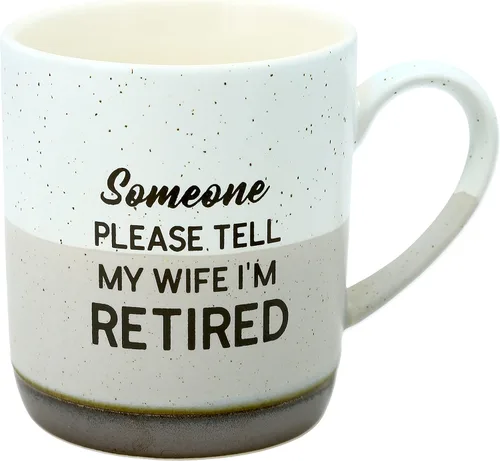 Miniatura 12 de Pavilion - Estoy jubilado, hazlo tú mismo - Taza grande de café de gres de 15 oz