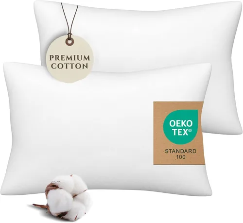 Miniatura 7 de Pobibaby - Paquete de 2 fundas de almohada de alta calidad para niños pequeños de 13 x 18 pulgadas - Tejido de jersey ultrasuave - Almohada