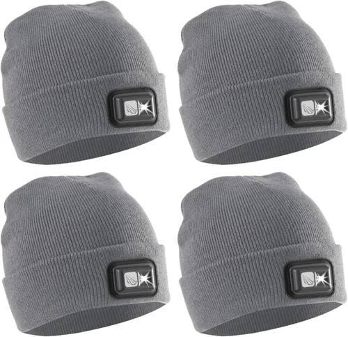 Miniatura 27 de POWERCAP - Sombrero LED con luz de 150 lúmenes, forro polar recargable con faro incorporado brillante, impermeable, cálido, talla única Mossy Oak