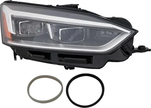 Miniatura 19 de Garage-Pro Faro delantero lateral del pasajero para Audi A4 Quattro 2002-2005 Halogen Sedan & Wagon se adapta a Avant & Base; B6, 2ª