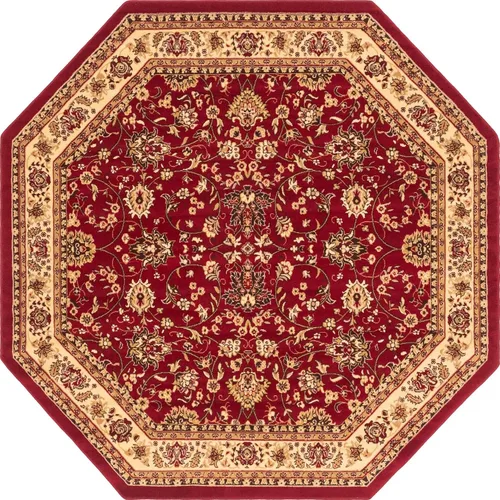Miniatura 497 de Unique Loom Colección Sialk Hill - Alfombra de área Washington (3 pies 3 pulgadas x 5 pies 3 pulgadas, rectángulo, burdeos/crema)