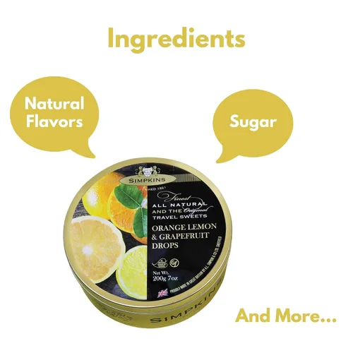 Miniatura 6 de Simpkins orange, lemon & grapefruit Travel Sweets