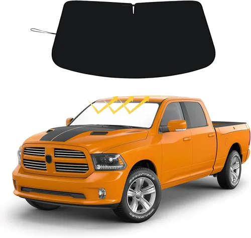 Miniatura 27 de Protección Solar para Parabrisas para Jeep Wrangler JL JLU 2018-2026 y Jeep Gladiator 2020-2026 310T Poliéster Cubierta Completa Plegable Protector