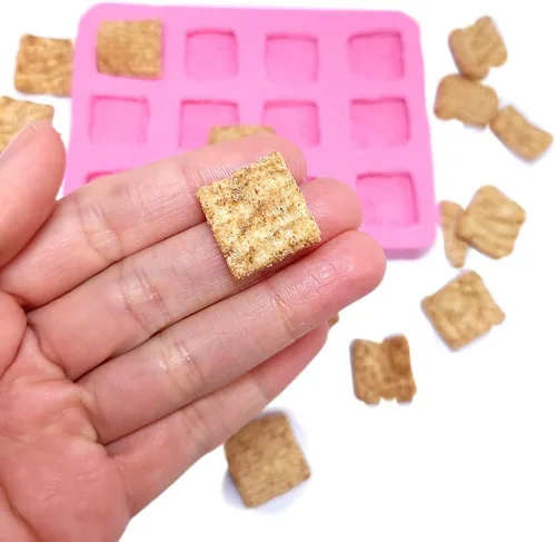 Miniatura 10 de Anillos de frutas molde de silicona 8 cavidades cereal bucles NC107