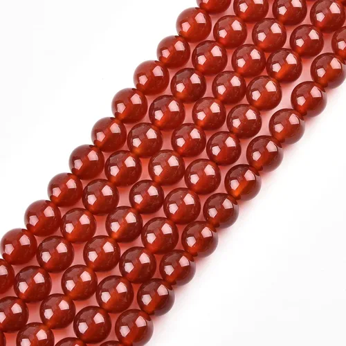Miniatura 10 de Cuentas redondas naturales semipreciosas de piedra suelta para hacer joyas, brazaletes, collares Cuarzo rosa