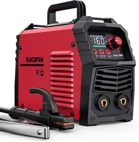 Miniatura 12 de ARCCAPTAIN Soldador de Electrodo 110V 130A Mini Soldador, Máquina de Soldadura MMA ARC Portátil para Solo Un Paso, Máquina de Soldadura Inversora