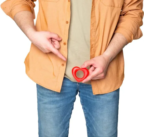 Miniatura 3 de BigMouth Weener Kleener - Jabón de barra en forma de anillo para adultos, divertido humor de baño, corazón