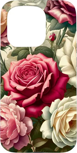 Miniatura 12 de Funda con diseño floral para iPhone 11 Pro Max, diseño victoriano vintage