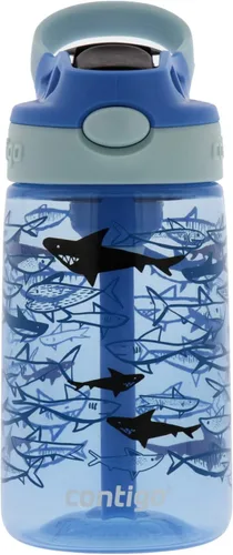 Miniatura 40 de Contigo Botella de agua con pajita para niños con tapa AUTOSPOUT de 20 onzas, arándano Azul (Arándano)