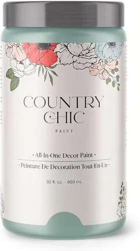 Miniatura 85 de Country Chic Pintura todo en uno estilo tiza para muebles, gabinetes, decoración del hogar, ecológica, acabado mate, imprimación incorporada y capa