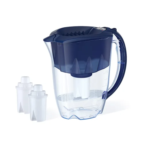 Miniatura 11 de AQUAPHOR Jarra de filtro de agua ideal para 7 tazas con 3 filtros B15 - Negro