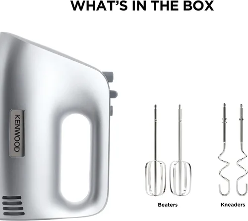 Miniatura 5 de Kenwood HMP30.A0SI QuickMix - Batidora de mano, 450 W, color plateado