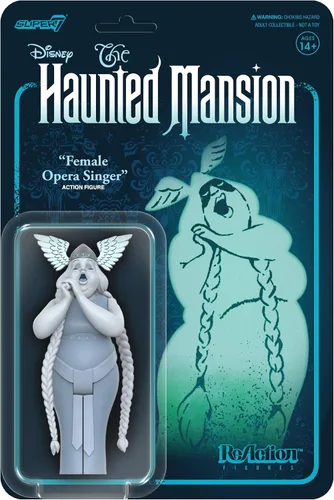 Miniatura 5 de Super7 Haunted Mansion Caretaker - Figura de reacción de 3.75 pulgadas, RE-HAUNW02-CTR-01