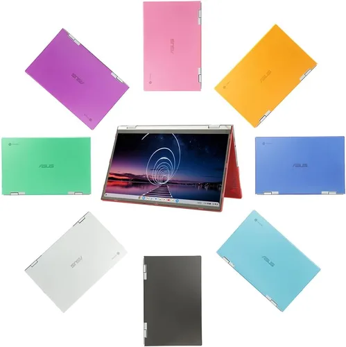 Miniatura 7 de mCover Funda solo compatible con computadoras convertibles 2 en 1 ASUS Chromebook Flip C433TA Series 2 en 1 2019 ~ 2023 de 14 pulgadas