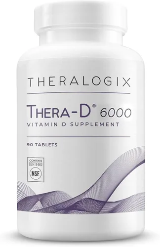 Miniatura 7 de Theralogix Thera-D 2000 Suplemento de vitamina D - 2,000 UI (50 mcg) Tabletas de vitamina D3 - Suministro para 180 días - Suplemento de apoyo