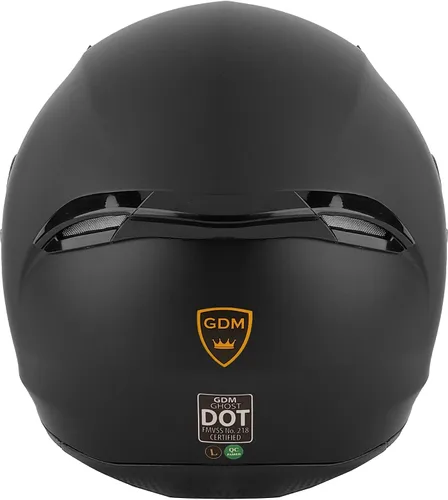 Miniatura 4 de GDM – Casco de cara completa Ghost para motocicleta