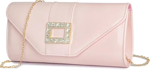 Miniatura 19 de Bolsos de noche para mujer, sobre de embrague, bolsos cruzados para mujer, bolsa de boda con diamantes de imitación, bolsa de hombro para mujer