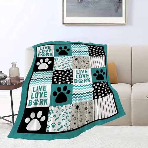 Miniatura 12 de Manta de Boston Terrier - Regalo para Boston Terrier - Manta de Forro Polar de Franela Suave, Cálida y Acogedora, Manta de Felpa Ligera para Perros