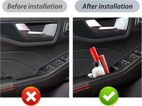 Miniatura 3 de SKTU Para Ford Escape 2020-2026 - Manija de agarre para puerta lateral de automóvil 2023 2024 2025 2026 Escape Car Side Door Grab Handle Pocket Ford