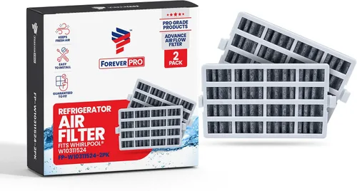 Miniatura 12 de ForeverPRO W10311524 Conjunto de filtro de aire con temporizador recordatorio para refrigerador Whirlpool 2319308 AIR1 W10315189 W10335147