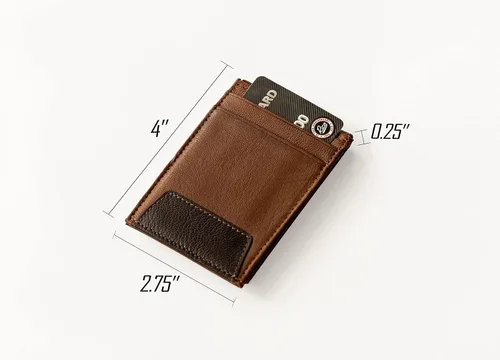 Miniatura 4 de Rico Industries NBA San Antonio Spurs Premium - Cartera de piel vegana negra con grabado láser, diseño compacto y delgado pero resistente, perfecto