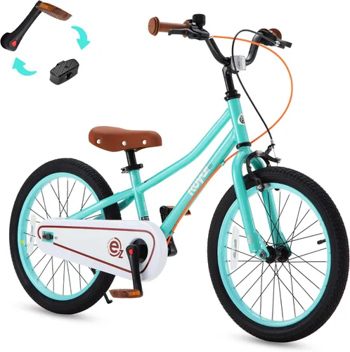 Miniatura 11 de RoyalBaby - Bicicleta para niños, Terra EZ, bicicleta convertible de equilibrio a pedal, 14, 16 y 18 pulgadas, fácil de aprender a equilibrar