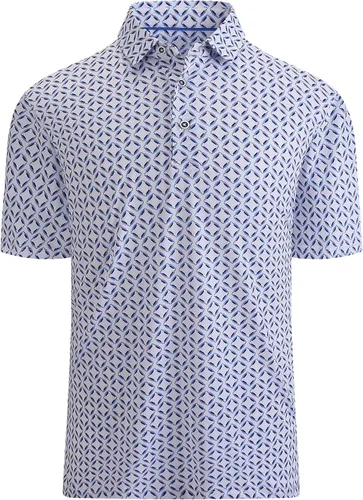 Miniatura 2 de Damipow Camisas de golf prémium para hombre, ajuste seco, de manga corta, cuello