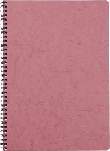Miniatura 17 de Clairefontaine 781454C Age Bag Collection A Cuaderno de espiral azul A4 8.3 x 11.7 in - 100 páginas rayadas con margen - Papel blanco 3.17 oz