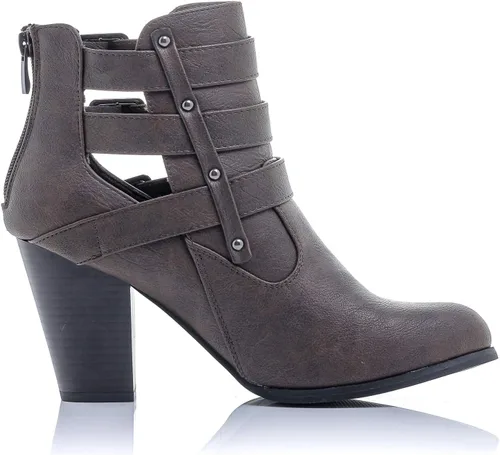 Miniatura 2 de Botines Payton con cremallera lateral y tacón alto para mujer